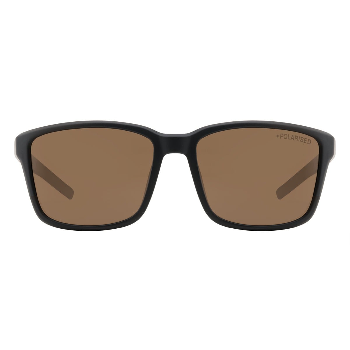 Dirty Dog Slay Sunglasses - Satin Black / Brown Polarised