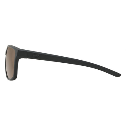 Dirty Dog Slay Sunglasses - Satin Black / Brown Polarised