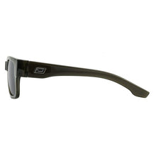 Dirty Dog Avenger Sunglasses - Crystal Olive Green / Green Polarised