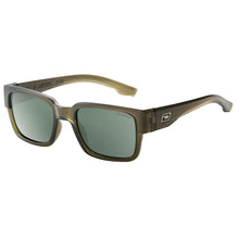 Dirty Dog Avenger Sunglasses in Crystal Olive / Green Polarised
