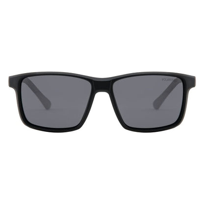 Dirty Dog Mars Sunglasses - Satin Black / Grey Polarised