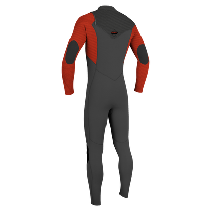 O'Neill Hyperfreak 5/4mm Youth Chest Zip Wetsuit - Raven - Back