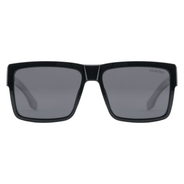 Dirty Dog Punk Sunglasses - Black / Grey Polarised