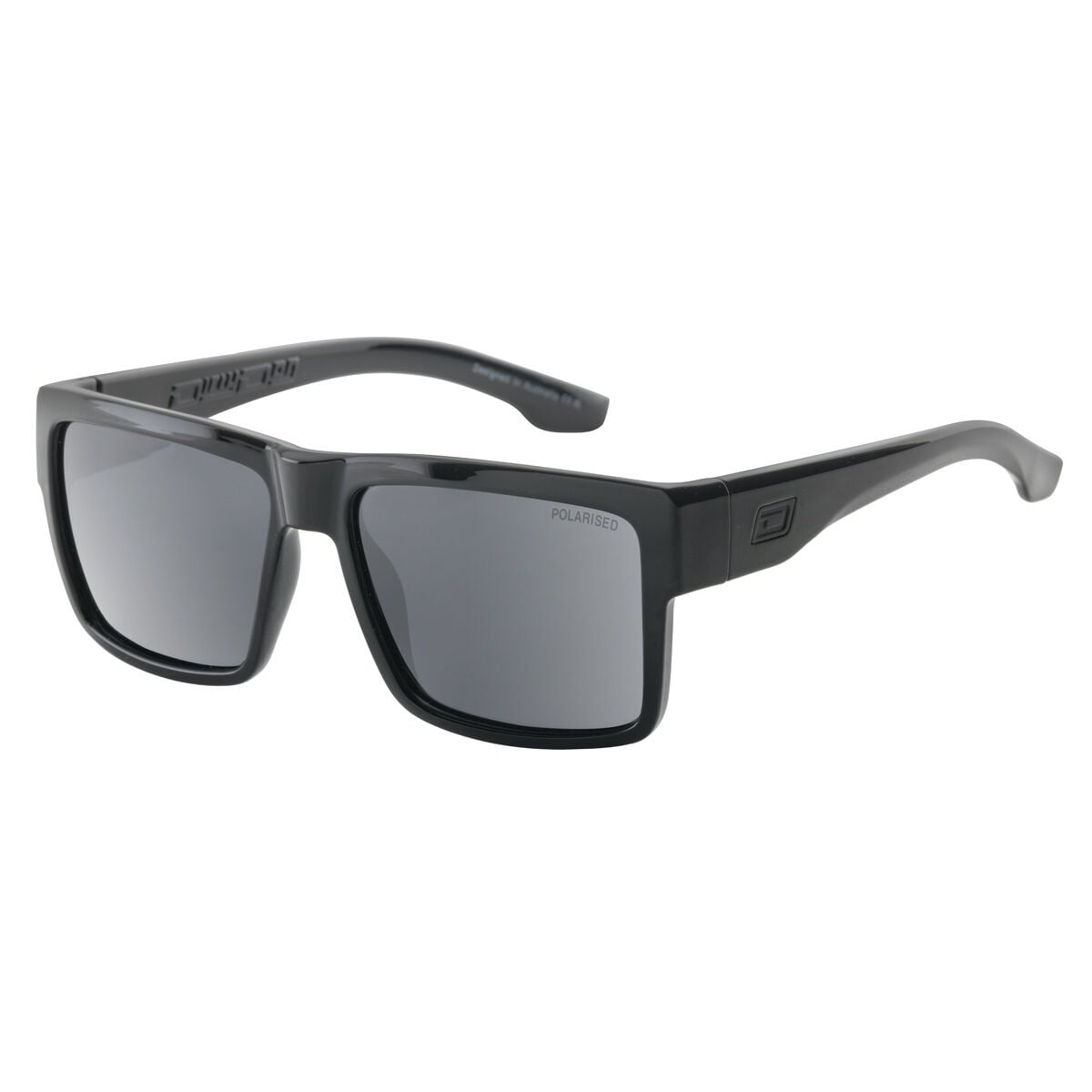 Dirty Dog Punk Sunglasses in Black / Grey Polarised