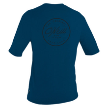 O'Neill Premium Skins Graphic Short Sleeve Sun Shirt (Medium) SAMPLE - Abyss