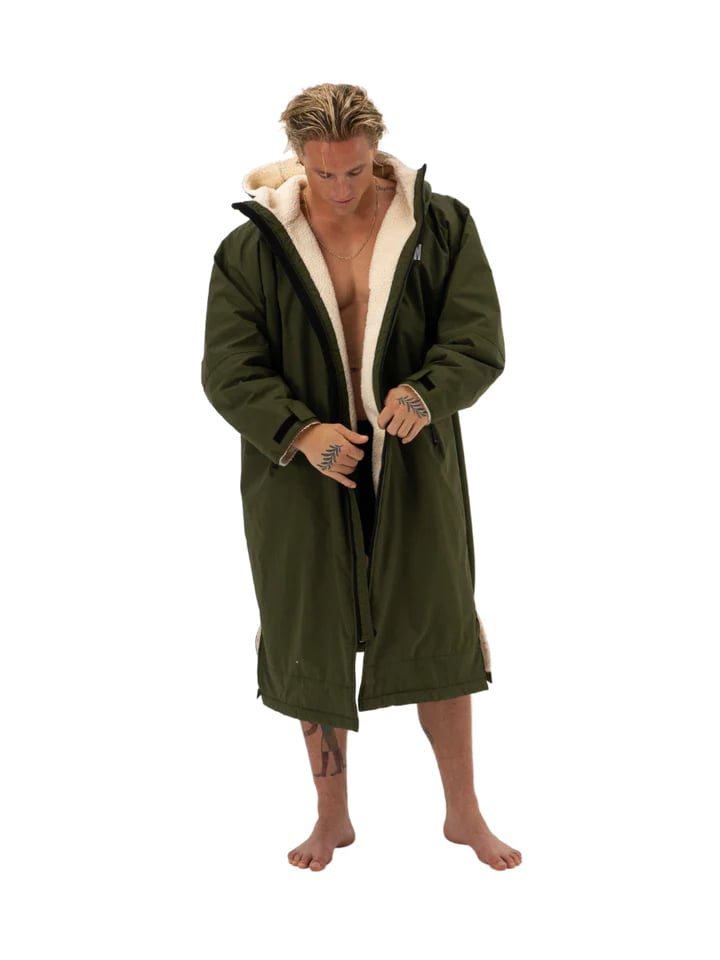 Beachbum Brobe Changing Robe - Olive Green