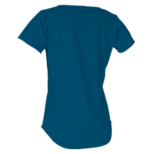 O'Neill Graphic Womens Short Sleeve Scoop-Neck Sun Shirt - French Navy - Back