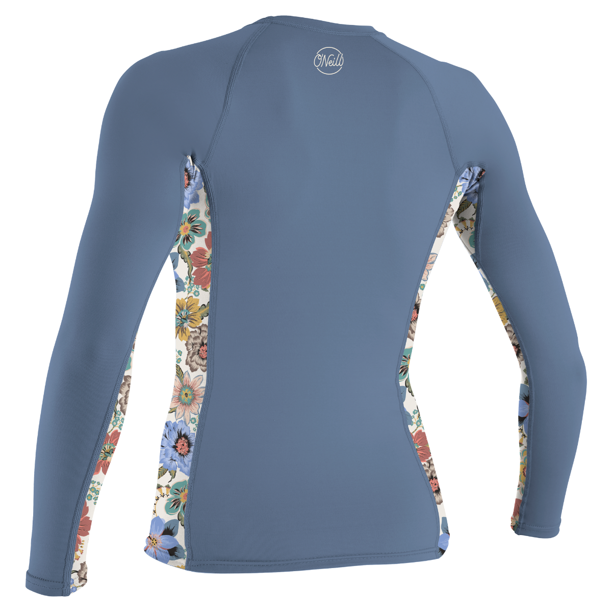 O'Neill Side Print Women's Long Sleeve Rash Vest - Infinity/Talitha