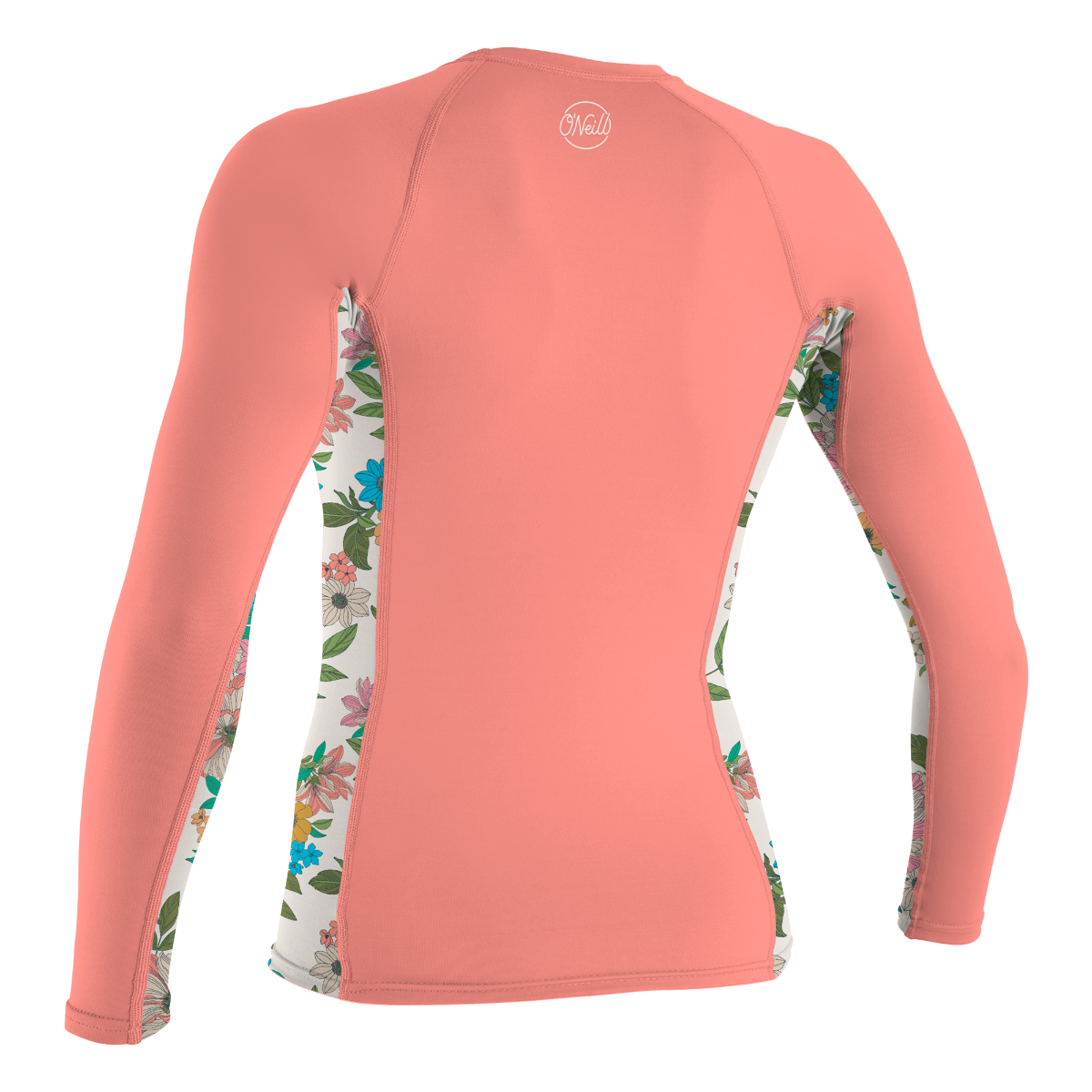 O'Neill Side Print Women's Long Sleeve Rash Guard - Desert Flower / Cara Floral