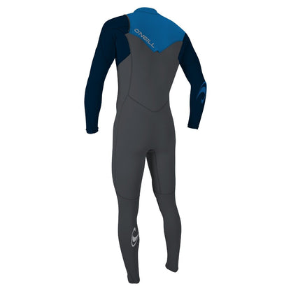 O'Neill Youth Hammer 3/2mm Chest Zip Summer Wetsuit 2025 - Graphite / Abyss / Ocean