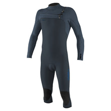 O'Neill Hyperfreak 4/3+mm Chest Zip Long-Sleeved Overknee in Dark Orion / Copen Blue