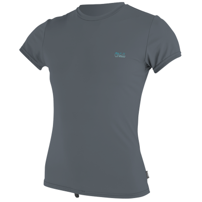O'Neill Graphic Womens Short Sleeve Sun Shirt - Trade Winds - Front
