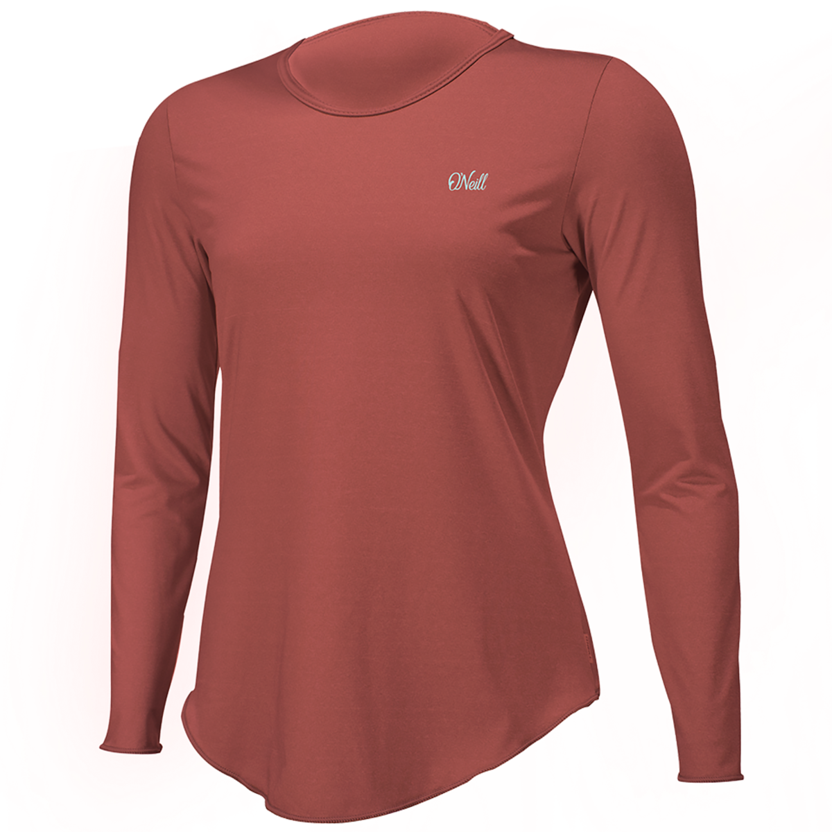 O'Neill Blueprint Womens Long Sleeve Sun Shirt - Tea Rose - Front