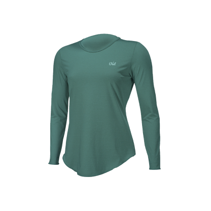 O'Neill Blueprint Womens Long Sleeve Sun Shirt - Ivy - Front
