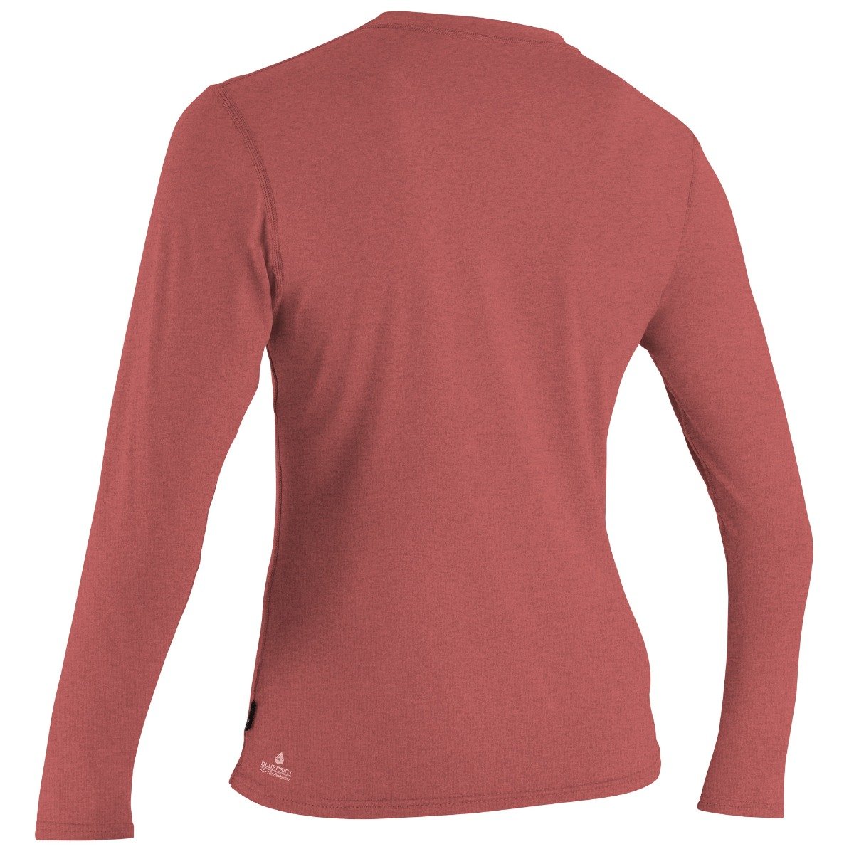 O'Neill Blueprint Womens Long Sleeve Sun Shirt - Tea Rose - Back