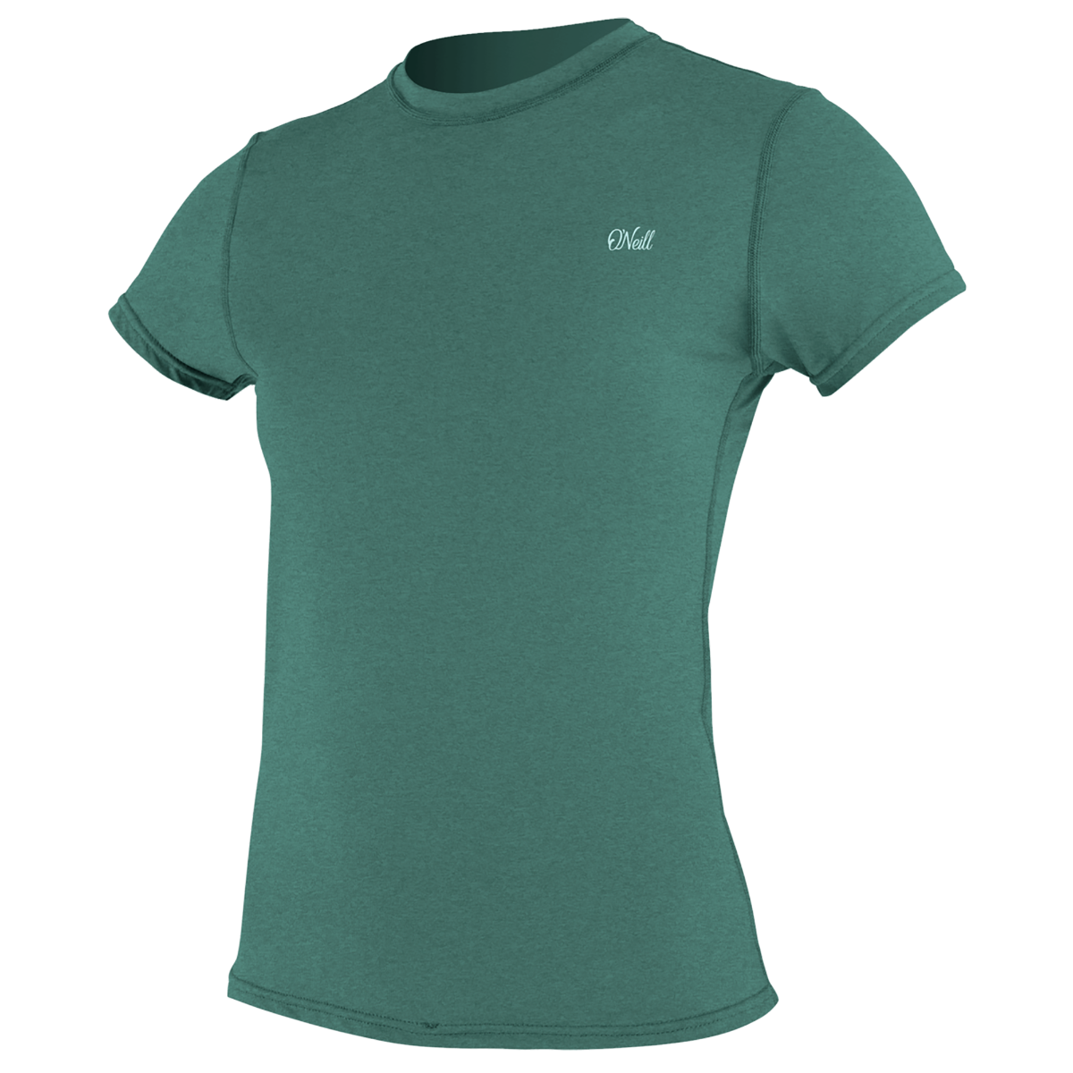 O'Neill Blueprint Womens Short Sleeve Sun Shirt - Ivy - Front