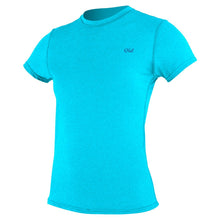 O'Neill Womens Blueprint Short Sleeved Sun Shirt in Turquoise