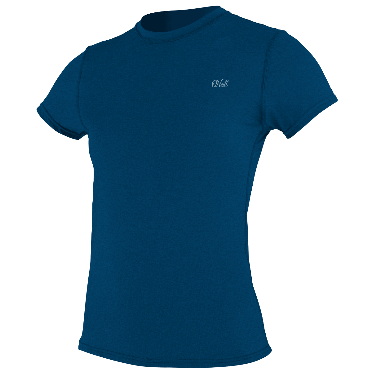 O'Neill Blueprint Womens Short Sleeve Sun Shirt - Deep Sea - Front
