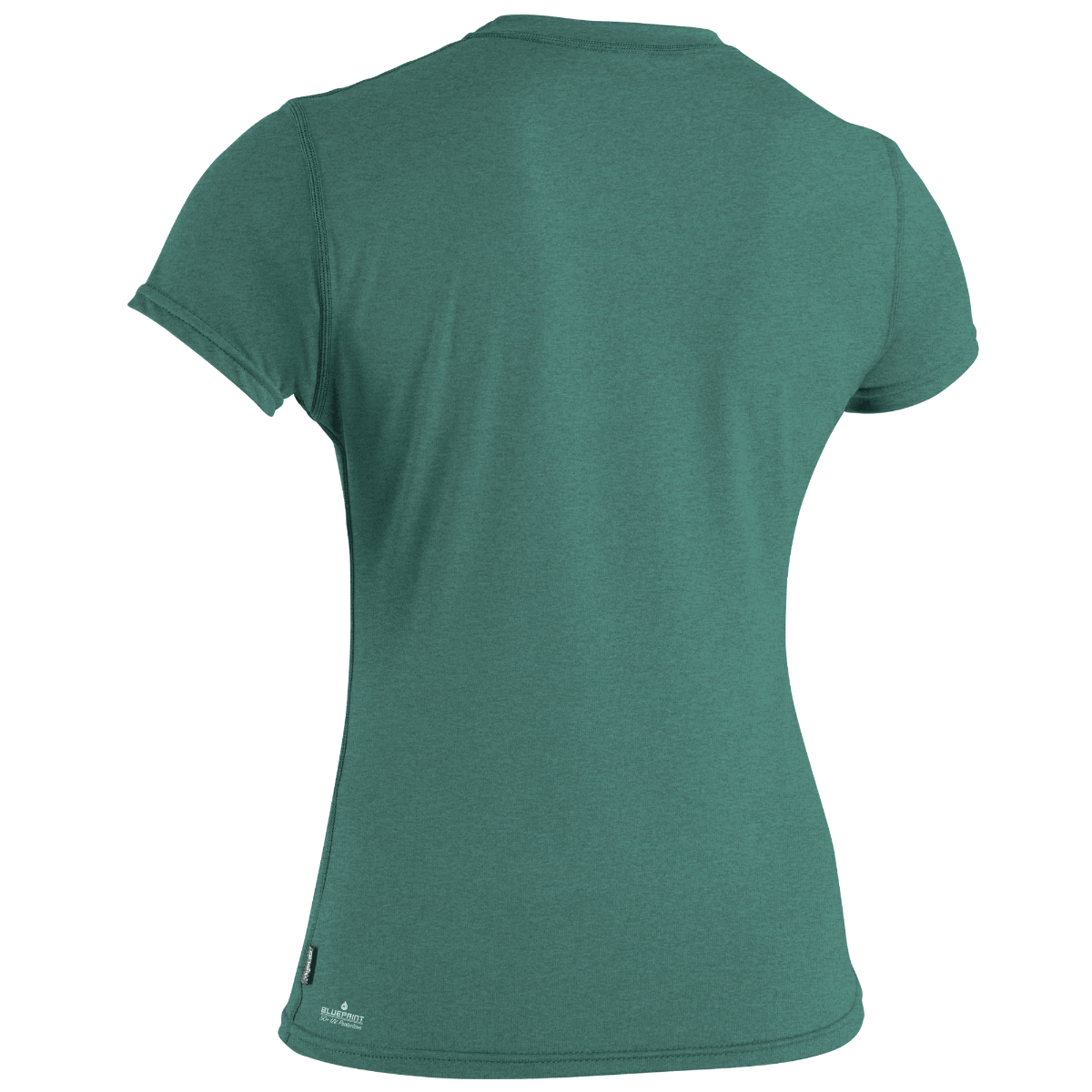 O'Neill Blueprint Womens Short Sleeve Sun Shirt - Ivy - Back