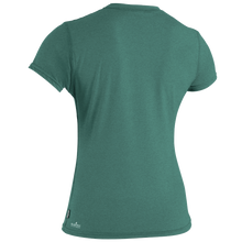 O'Neill Blueprint Womens Short Sleeve Sun Shirt - Ivy - Back