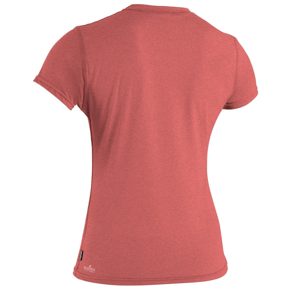 O'Neill Blueprint Womens Short Sleeve Sun Shirt - Tea Rose - Back