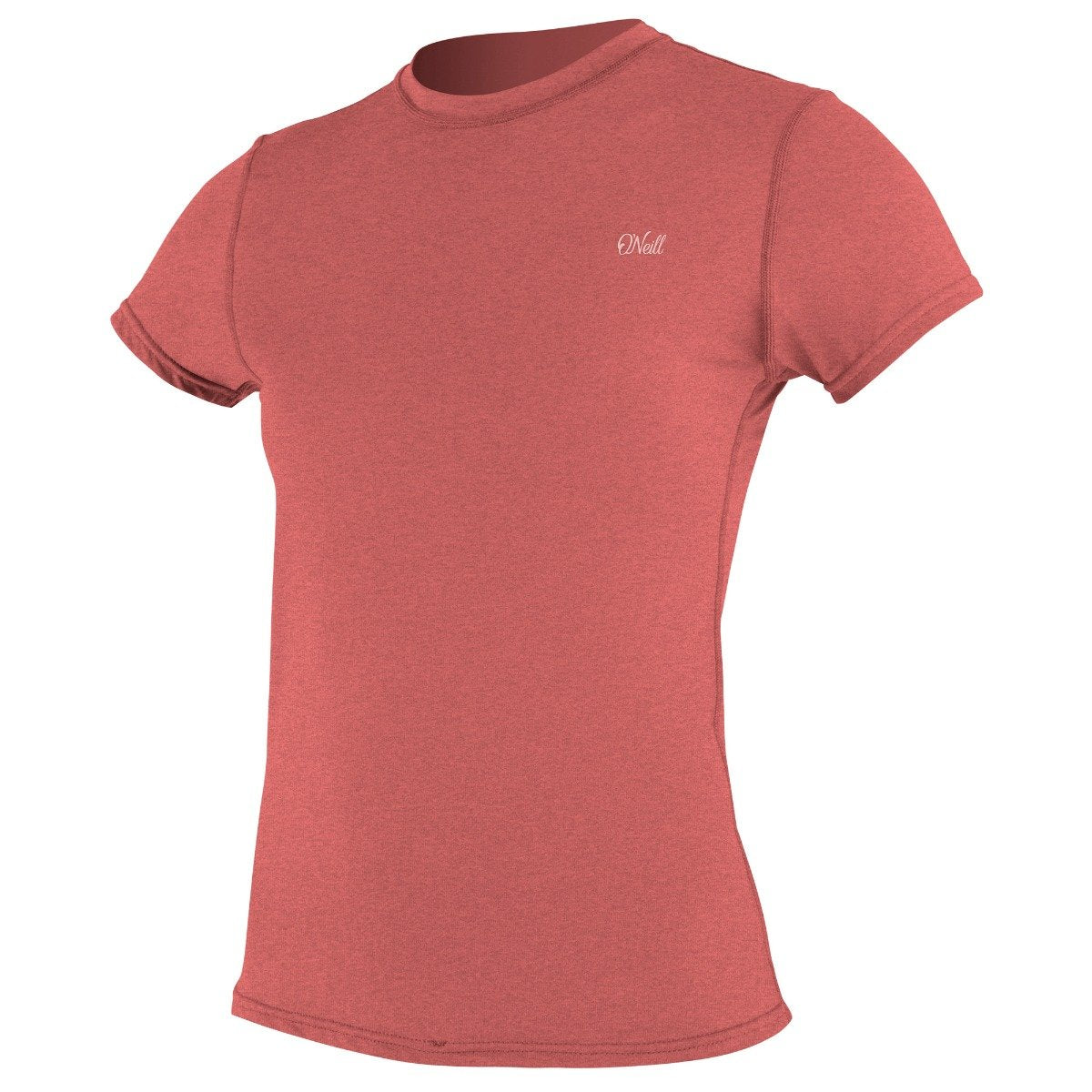 O'Neill Blueprint Womens Short Sleeve Sun Shirt - Tea Rose - Front