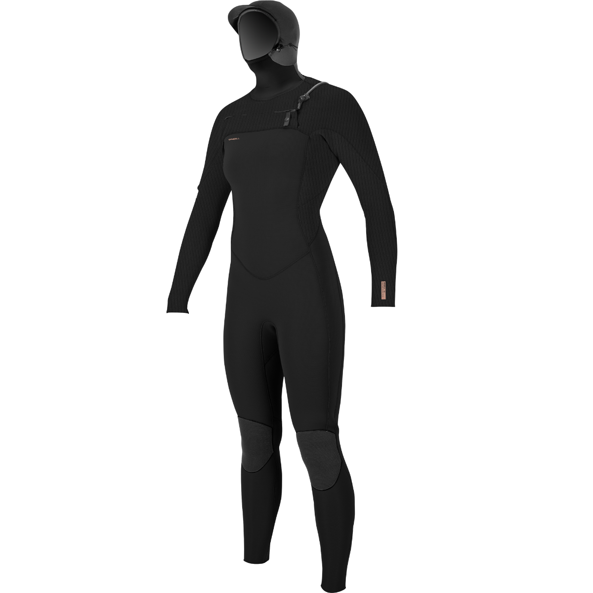 O'Neill Hyperfreak 5/4+mm Womens Chest Zip Hooded Wetsuit