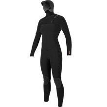 O'Neill Hyperfreak 5/4+mm Womens Chest Zip Hooded Wetsuit