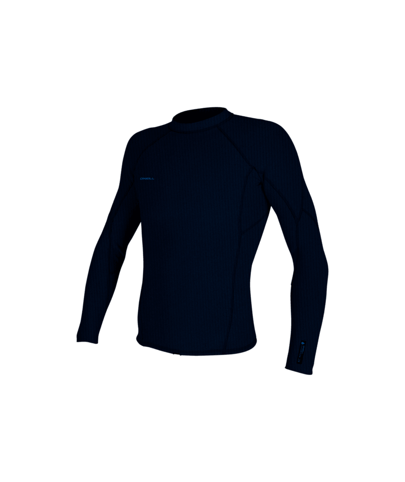 O'Neill Hyperfreak Comp-X 2mm Mens Long Sleeve Wetsuit Top - Black/Gunmetal