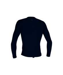 O'Neill Hyperfreak Comp-X 2mm Mens Long Sleeve Wetsuit Top - Black/Gunmetal