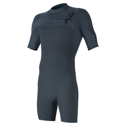 O'Neill Hyperfreak 2mm Chest Zip Shorty Wetsuit in Dark Orion / Copen Blue