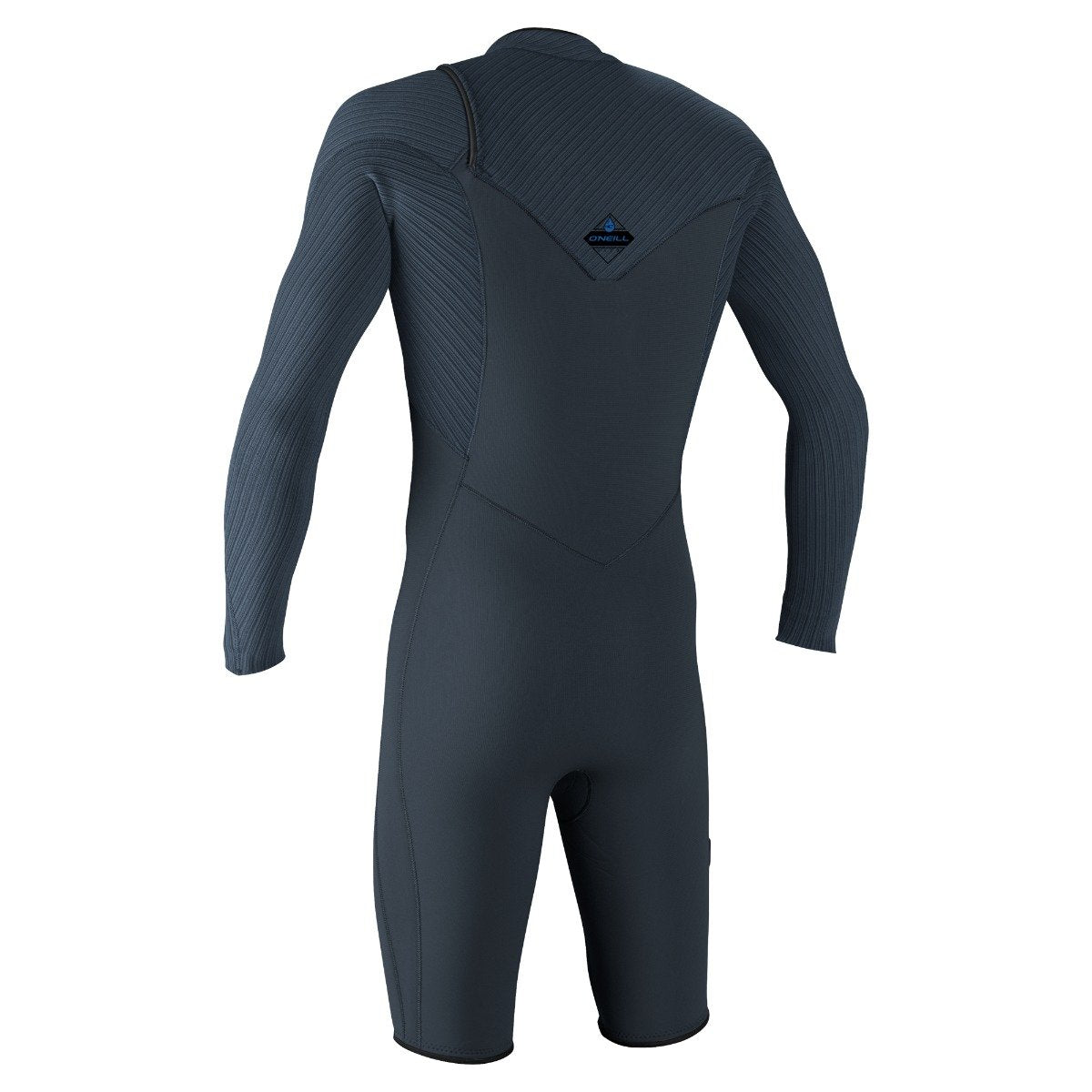 O'Neill Hyperfreak 2mm Chest Zip L/S Shorty Wetsuit 2025 - Dark Orion / Copen Blue