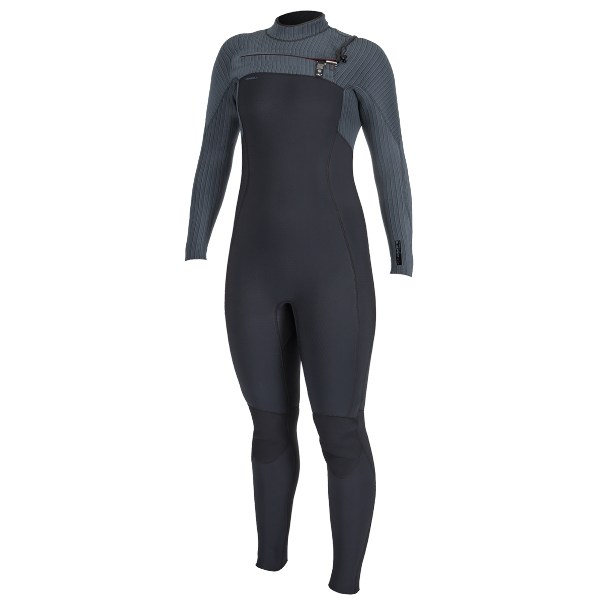 O'Neill Blueprint 5/4+mm Womens Chest Zip Wetsuit - Black/Shade - Front