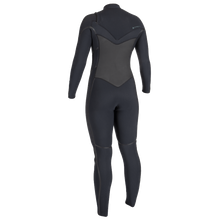 O'Neill Psycho Tech 5/4+mm Womens Chest Zip Wetsuit - Black - Back