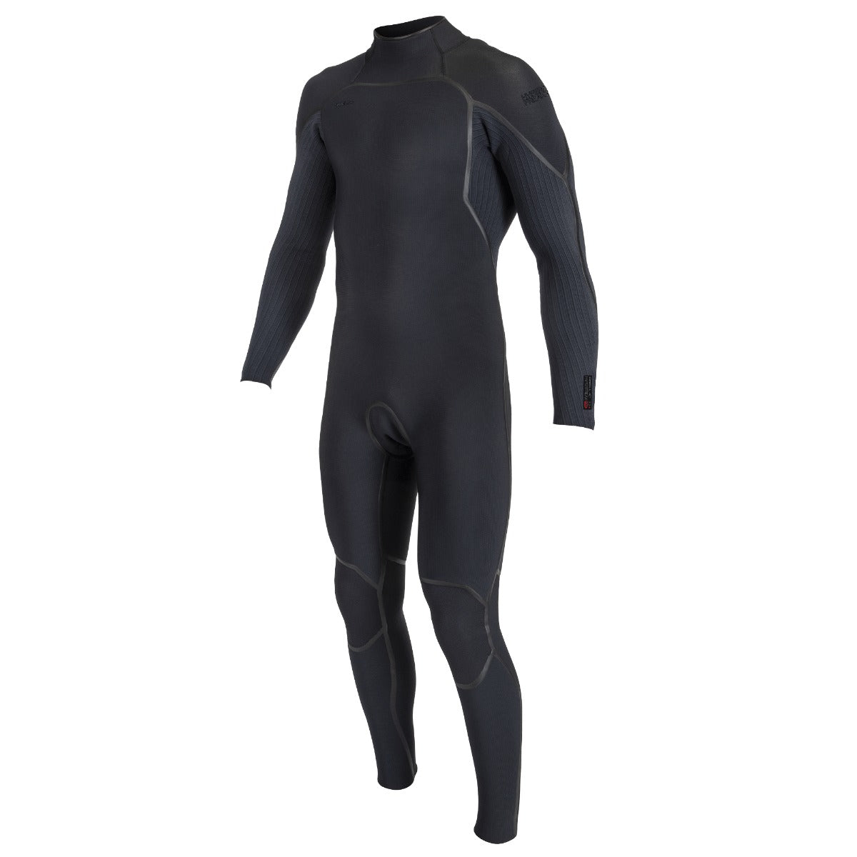 O'Neill Hyperfreak Fire 3/2mm Back Zip Men's Thermal Wetsuit in Black