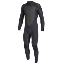 O'Neill Psycho Tech 5/4mm Mens Back Zip Wetsuit - Black - Front