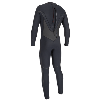 O'Neill Psycho Tech 5/4mm Mens Back Zip Wetsuit - Black - Back