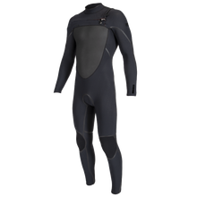 O'Neill Psycho Tech 5/4+mm Mens Chest Zip Wetsuit - Black - Front