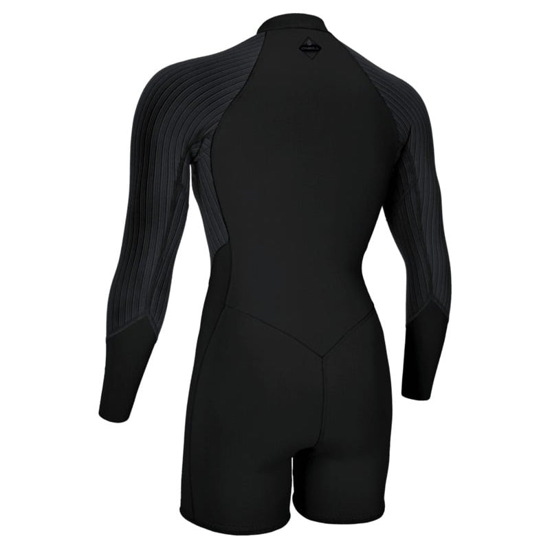 O'Neill Women's Hyperfreak 2/1.5mm Front Zip LS Shorty 2026 - Black