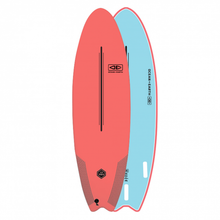 Ocean and Earth Ezi Rider Softboard - Coral - Full View