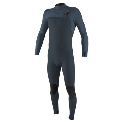 O'Neill Hyperfreak Wind 3/2+mm Chest Zip Wetsuit in Dark Orion / Copen Blue