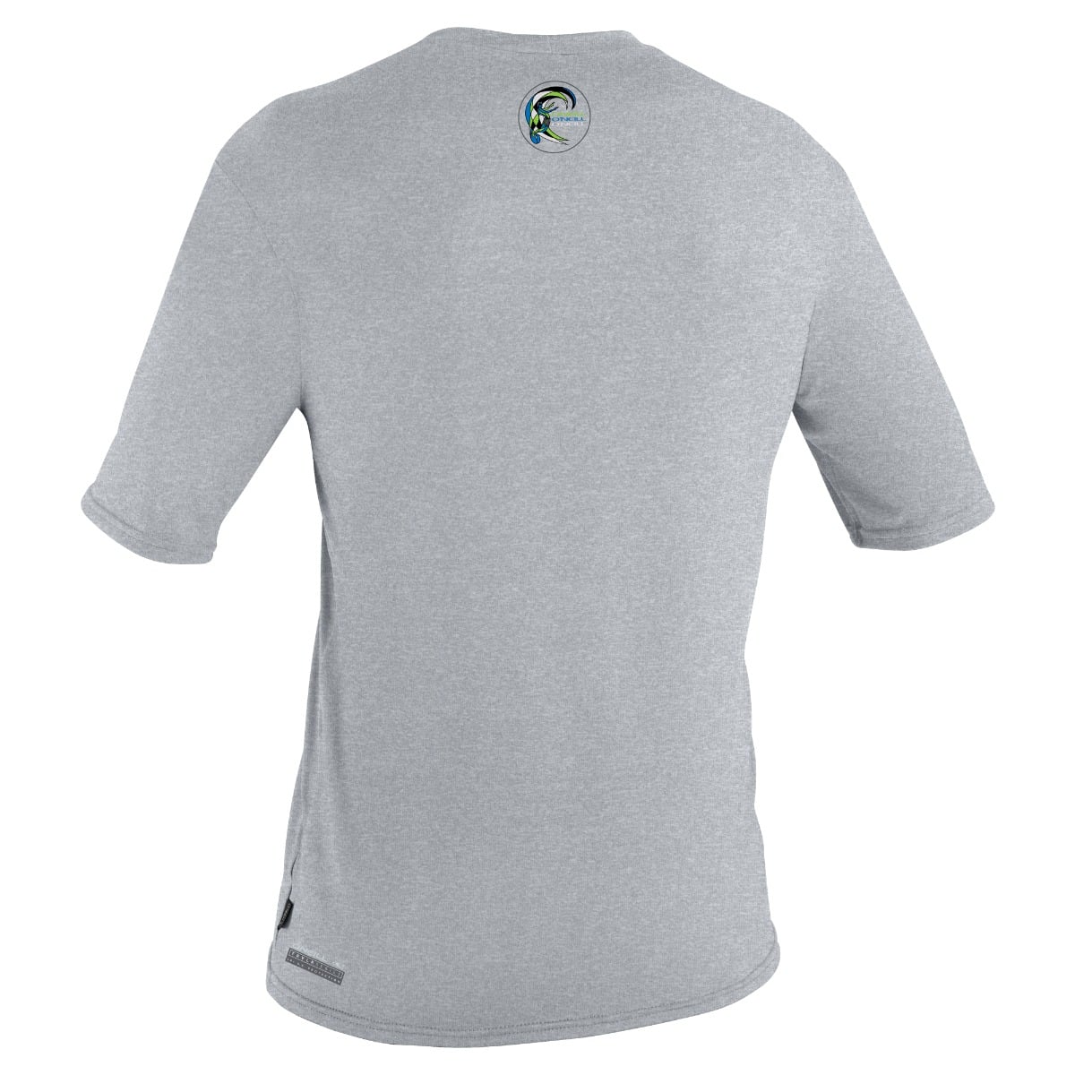 O'Neill Mens Trvlr Hybrid S/S Graphic Sun Shirt - Smoke
