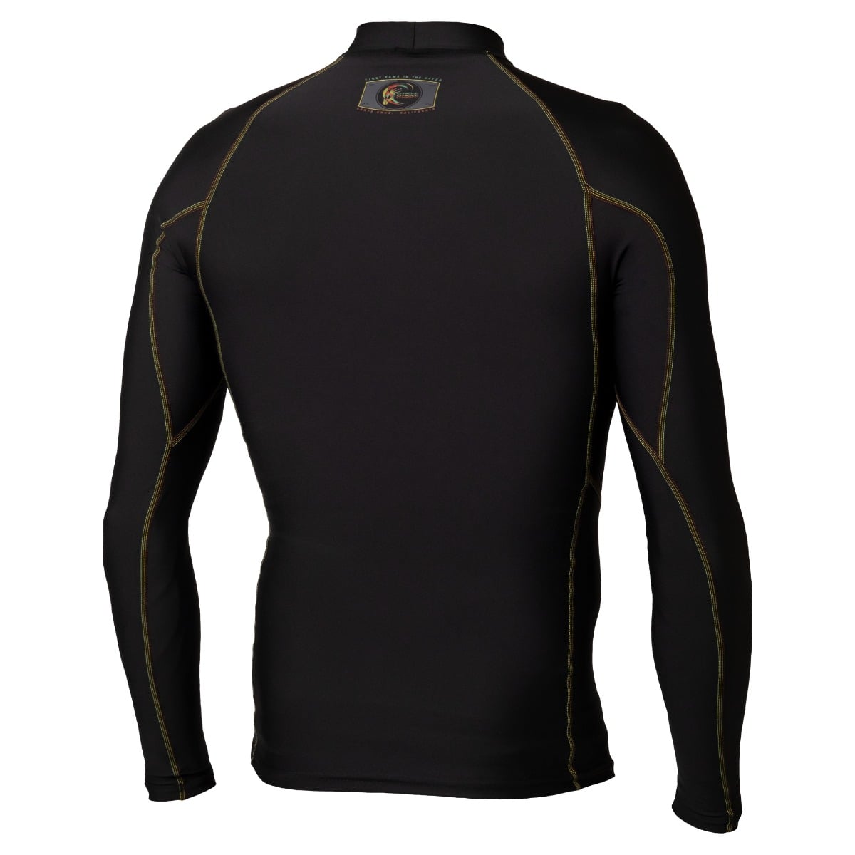 O'Neill Mens Trvlr Graphic Skins L/S Rash Guard - Black Rasta