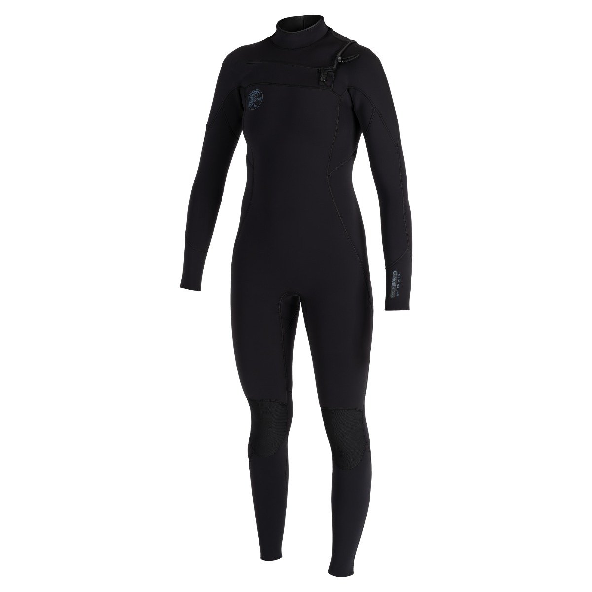 O'Neill Womens O'Riginal RG8 3/2mm Chest Zip Summer Wetsuit in Black