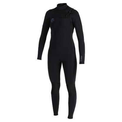 O'Neill Womens O'Riginal RG8 3/2mm Chest Zip Summer Wetsuit in Black