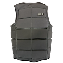 Impact vest in green with black logo on a white background.
