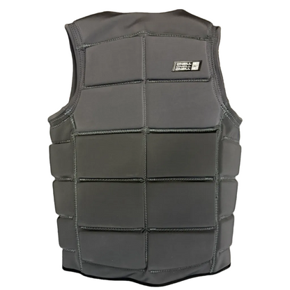 Impact vest in green with black logo on a white background.