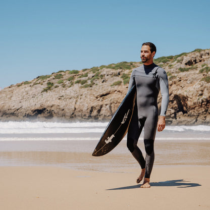 O'Neill Epic 5/4mm Chest Zip Winter Wetsuit SAMPLE - Tempered Steel / Smoke / Graphite