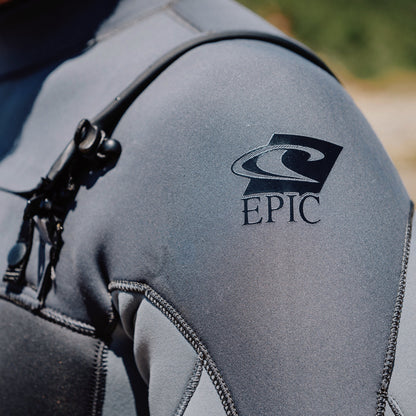 O'Neill Epic 4/3mm Chest Zip Wetsuit 2026 - Tempered Steel / Smoke / Graphite