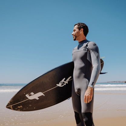O'Neill Epic 5/4mm Chest Zip Winter Wetsuit SAMPLE - Tempered Steel / Smoke / Graphite